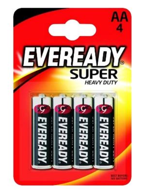 BATERIJA EVEREADY R6 AA 4/1