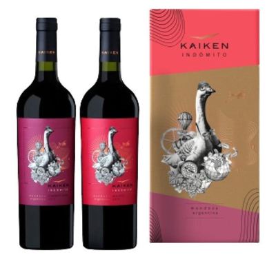 PAKET KAIKEN DUO PACK INDOMITO MALBEC 0,75 + INDOMITO CABERNET FRANC 0,75 (1)*