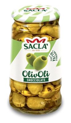 MASLINE ZELENE OTKOŠT 290/120g SACLA