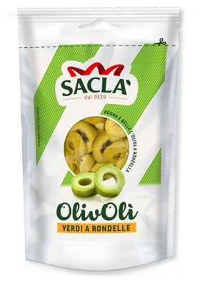 MASLINE ZELENE NAREZANE SACLA 185G