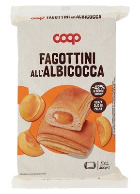 KOLAČ FAGOTTINI MAR.300 g COOP