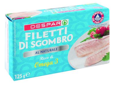 SKUŠA DESPAR FILET NATUR 125 g