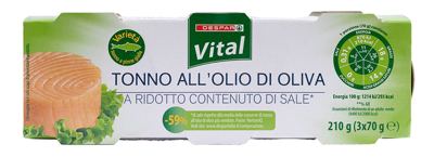 TUNA VITAL MANJE SOLI 3X70 g