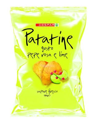 ČIPS DESPAR LIMETA I PAP.150 g