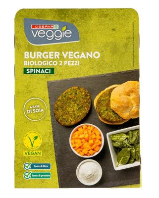 BURGER ŠPINAT VEGGIE 160 g