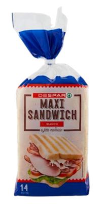 TOAST DESPAR MAXI SANDW.550 g