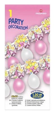 BALONI MINI KIT ROZI 8/1