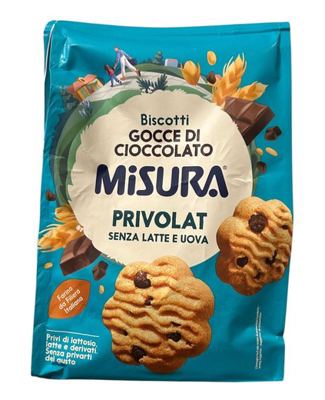 KEKS MISURA 290G BEZ MLIJEKA S KOMADIĆIMA ČOKOLADE -12/1-