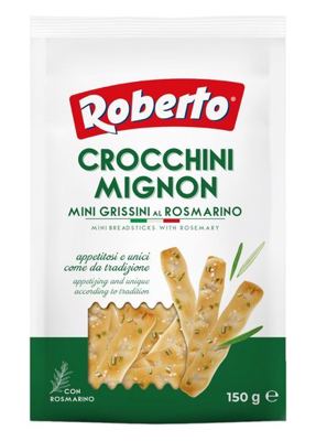 GRISINI CROCCHINI MIGNON 150G RUŽMARIN -10/1-