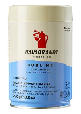 KAVA MLJEVENA SUBLIME 100% ARABICA LIMENKA 250 G HAUSBRANDT