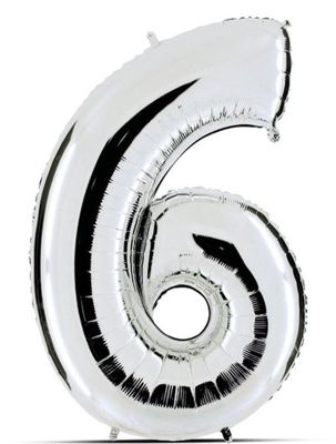 FOLIJA BALON SREBR. 6 100CM