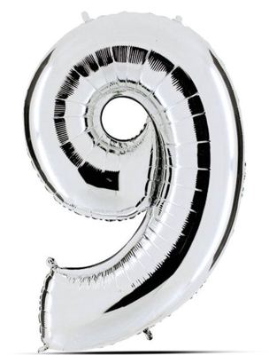 FOLIJA BALON SREBR. 9 100CM