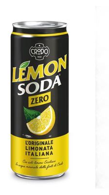LEMON SODA ZERO 0,33L