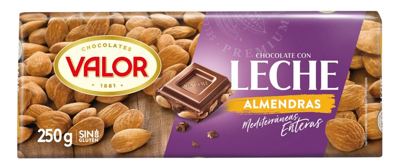 N-ČOK VALOR 250G MLIJEČNA BADEM -20/1-