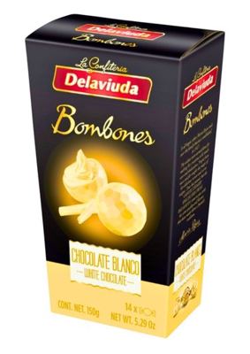 N-BOMBONI DELAVIUDA 150G BIJELA ČOKOLADA -12/1-