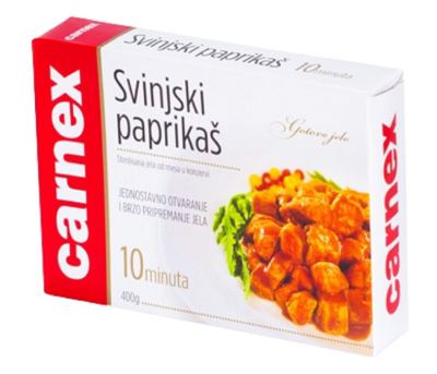 SVINJSKI PAPRIKAŠ 400G CARNEX