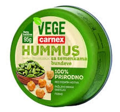 HUMMUS CARNEX SJEM. BUNDEVE 95 g