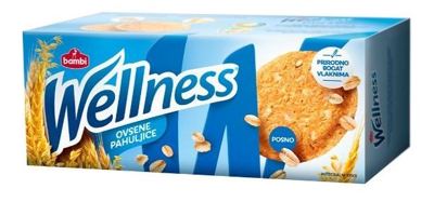 Wellness ovsene pahuljice 210g #10 Bambi