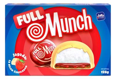 MUNCHMALLOW FULL JAGODA 128g