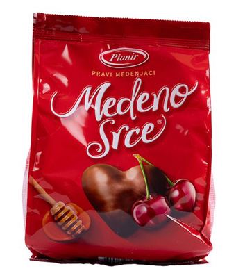 MEDENA SRCA VIŠNJA 350g PIONIR