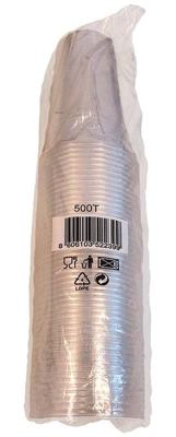 ČAŠA 0,5 l 50/1 PROZIRNA PLAST.
