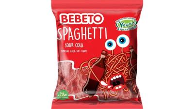 GUMENI BOMBON SPAHGETTI COLA 80g BEBETO
