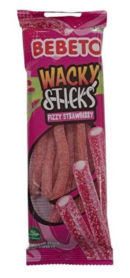 BEBETO WACKY STICKS JAGODA I VANILIJA 75g