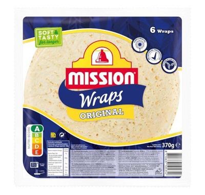 N-TORTILJA ORGINAL 370G -11/1- -12/1-