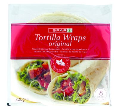 TORTILLE SPAR PŠENIČ.8/1 320 g