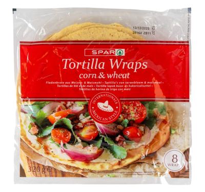 TORTILLE SPAR KUKURU.8/1 320 g