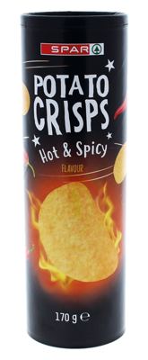 ČIPS SPAR HOT&SPICY 170 g