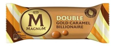 SLADOLED MAGNUM DOUBLE GOLD CARAMEL BILLIONARE 85ML ŠTAPIĆ ALGIDA