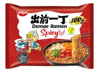 JUHA NISSIN DEMAE 100G RAMEN SPICY