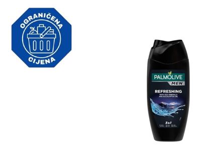 GEL ZA TUŠ.250 ml PALMOL.REFRE