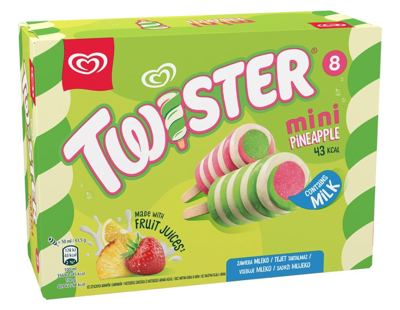 SLADOLED TWISTER GREEN 8x50 ml