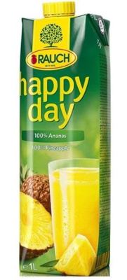 Happy day Sok od ananasa 100% 1L TETRA