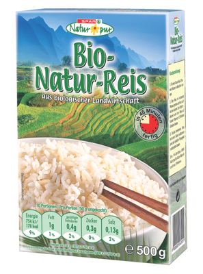 RIŽA NATURREIS NATUR PUR 500 g