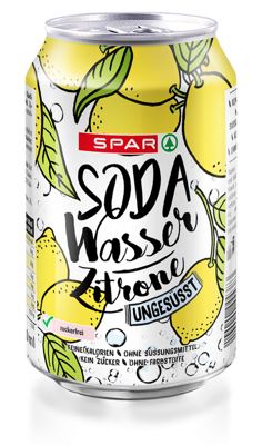SPAR SODA VODA LIMUN 0,33 L