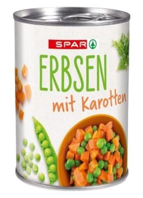 GRAŠAK MRKVA SPAR 400 g