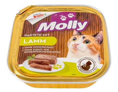 HRANA ZA MAČ.MOLLY JANJ.100 g