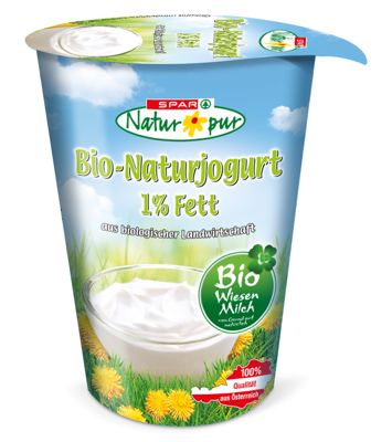 JOG.NATUR 1% SPAR NP 250g