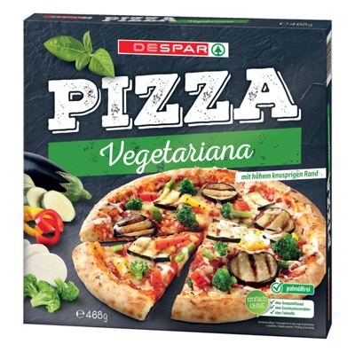 PIZZA VEGETARIANA DESPAR 468 g