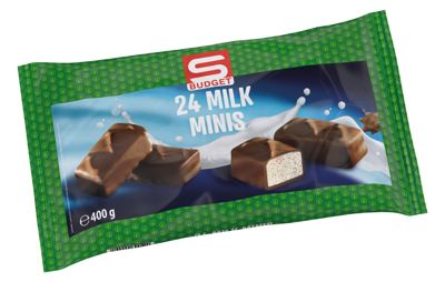 ČOK.S-BUDGET MINIS MILK 400 g