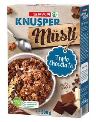 MUSLI SPAR TROSTRUKA ČOK.500 g