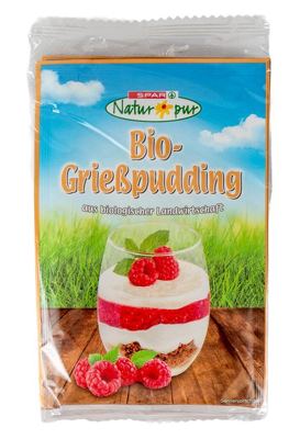 BIO PUDING GRIZ NAT.PUR 3x40 g