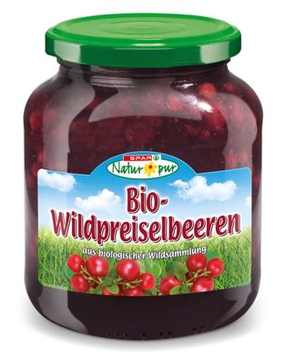 BRUSNICA NATUR PUR 400 g