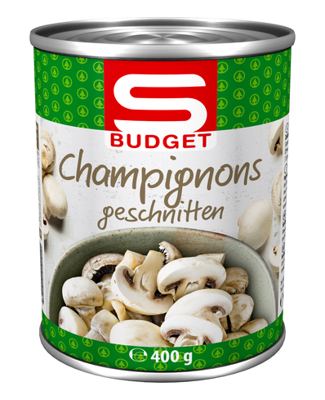 ŠAMPINJONI S-BUDGET REZ.400 g