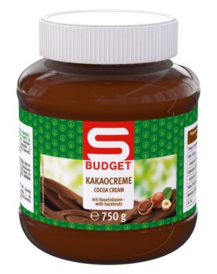 NAM.S-BUDGET KAKAOCREME 750 g