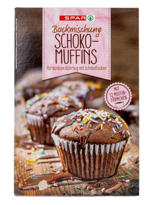 KOLAČ MUFFINS SPAR ČOKOL.300 g