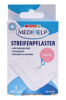 FLAST.MEDIHELP SENS.1mx6cm 1/1